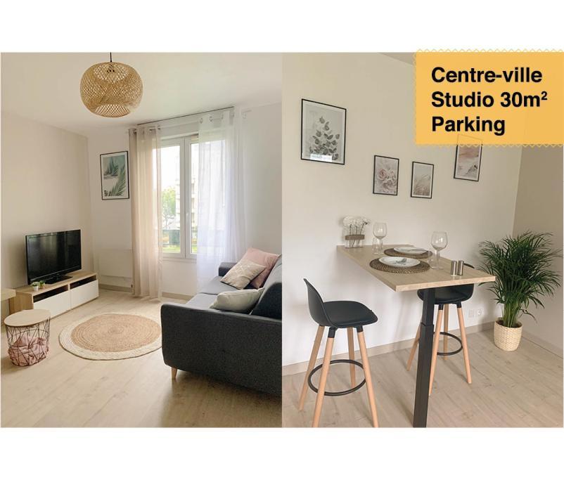 Studio 30M2 - Au Pied De La Gare - Parking Cergy Exterior foto
